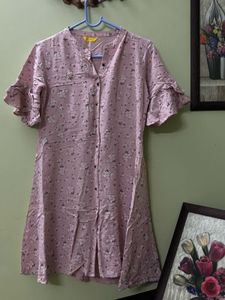 Cute Pink Floral Top