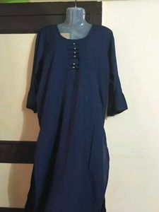 Navy Blue Tunic Top