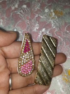 Sparkling Statement Clips (2 Piece)