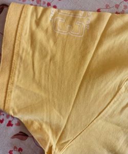 Men's Yellow Polo T-Shirt