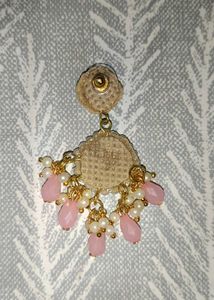 Beautiful Mirror Work Jhumka Earrings