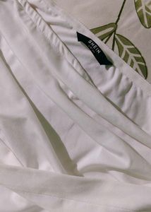 Elegant Ruched White Maxi Dress