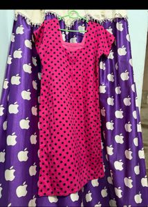 Chic Pink Polka Dot suit
