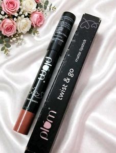 Plum Twist &amp; Go Matte Lipstick  la Sand