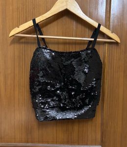 Sparkling Designer Sequin Cami Top/ Blouse
