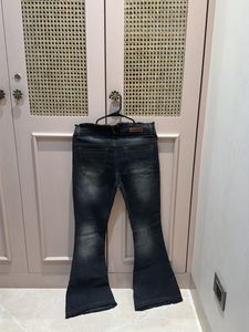 Bell botton Black Denim