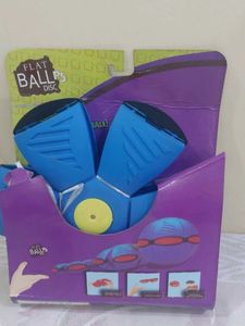 Innovative Flat Ball- Flying Disc to Ball