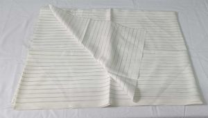 Dark Green Pant &amp; Striped Shirt Material For Boys