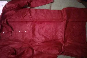 Maroon Collared Shirt