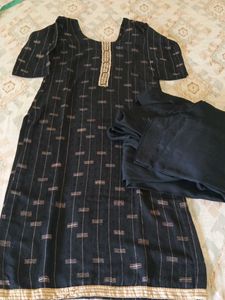 Elegant Black Kurta Set