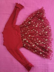 Sparkly Red Star Dress