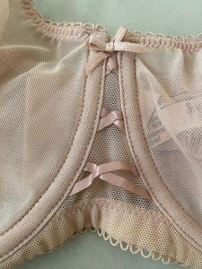 Sheer Pink Balconette Bra