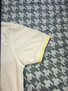Men's White Polo T-Shirt