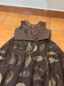 gown or lehenga choli