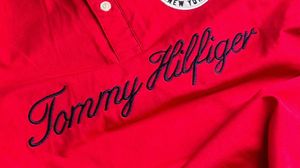 Tommy Hilfiger Red Polo Shirt