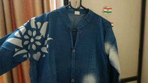 Blue Denim Style Kurti