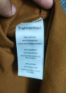 Men's Casual Mustard Polo Shirt