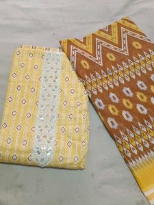 Patch Work Suit For Girls,