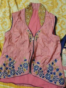 3 Peice Floor Length Anarkali