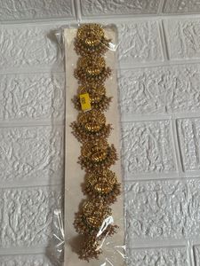 Beautiful Gold-Tone Indian Hair Accessory