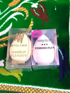 Pack of 2 MyGlamm & Smytten Makeup Sponges