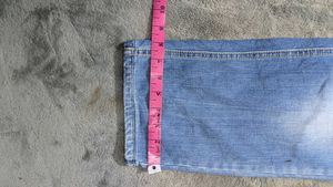 Light Wash Distressed Denim Jeans