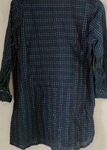 Blue Short Top ,Size S
