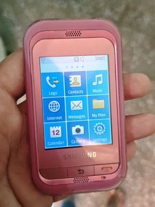 Pink Samsung Mobile Phone
