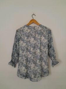 Grey Printed Top (Women's)