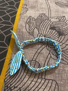 Flower Printed Hair Band