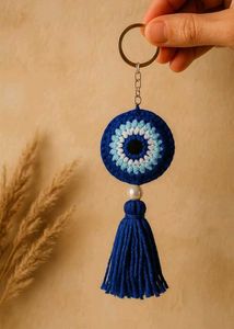 Handmade Evil Eye Keychain