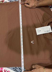 Allen Solly Brown Polo T-Shirt newwdtag