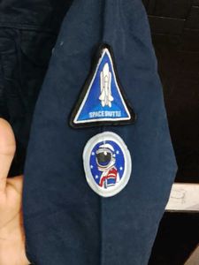 Navy Blue Space 3000 Jacket