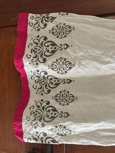 White Paisley Top