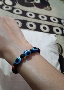 Evil Eye &amp; Om Bracelet Set