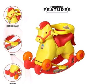 DASH MARCEL 2IN 1baby rocker cum ride one