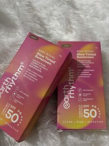 Earth Rhythm Glow Tinted Sunscreen SPF 50