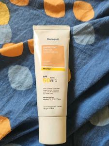 Re'equil Sheer Zinc Tinted Sunscreen SPF 50