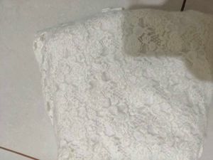 Lace White Mini Dress