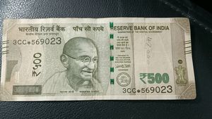 500 Rs Star Note Good Condition