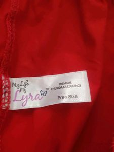 Vibrant Red Leggings