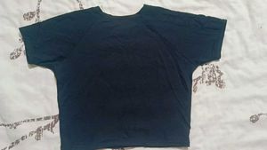 Classic crop Black Top(size -Xs)