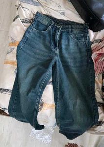 Vintage Dark Wash Straight Leg Jeans