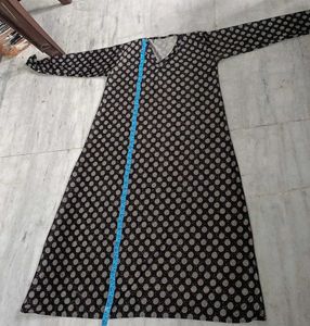 Elegant Polka Dot lycra Abaya  only