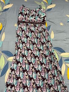 Floral Print Maxi Dress