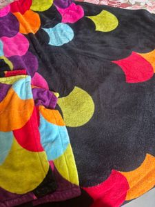 woollen bedsheet with zipper pillow cover