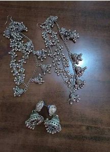Simple Yet Striking Oxidized Stud Jhumkas...