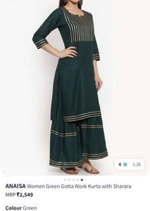 Sharara Suit Set For Women’s