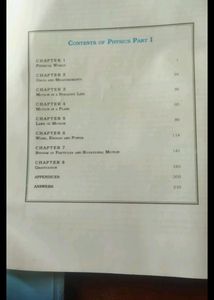 Physics Part 1 And II - I PUC Textbook NCERT CBSE