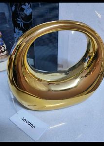 SAVANA  Gold Clutch
